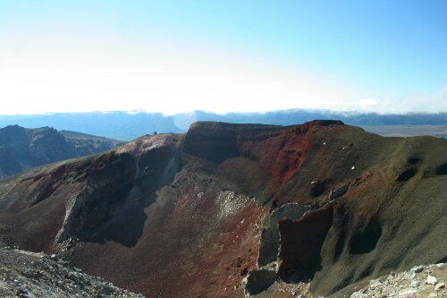 Tongariro crossing - Red crater