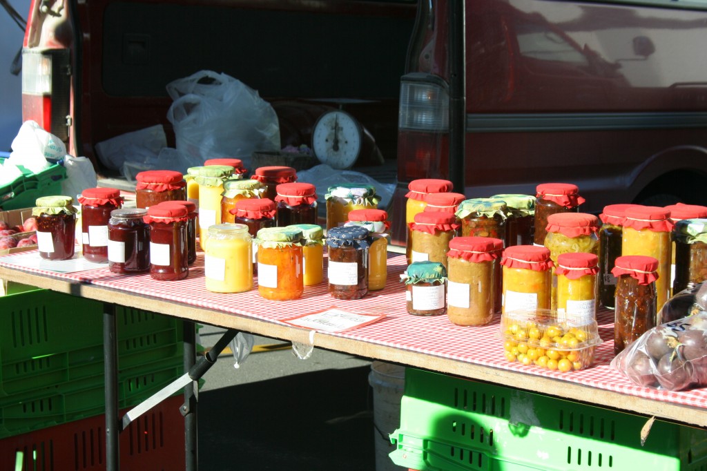 farmers market Kerikeri - homemade jam