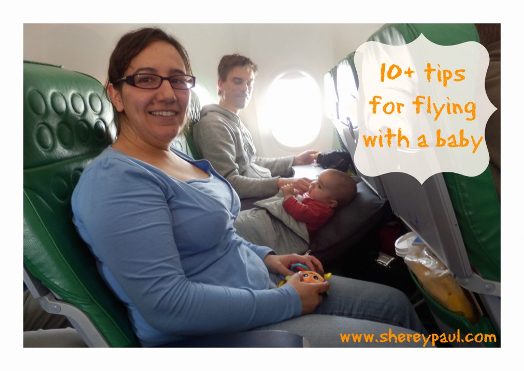 Tips for flying with a baby up to 6 months