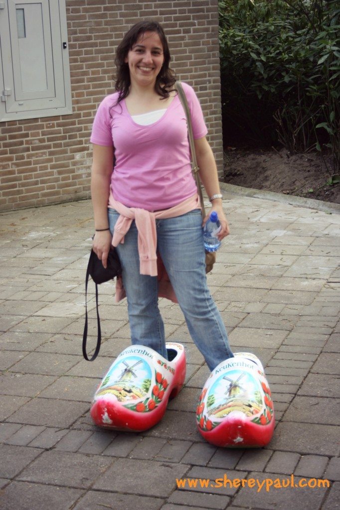 photo with dutch clogs