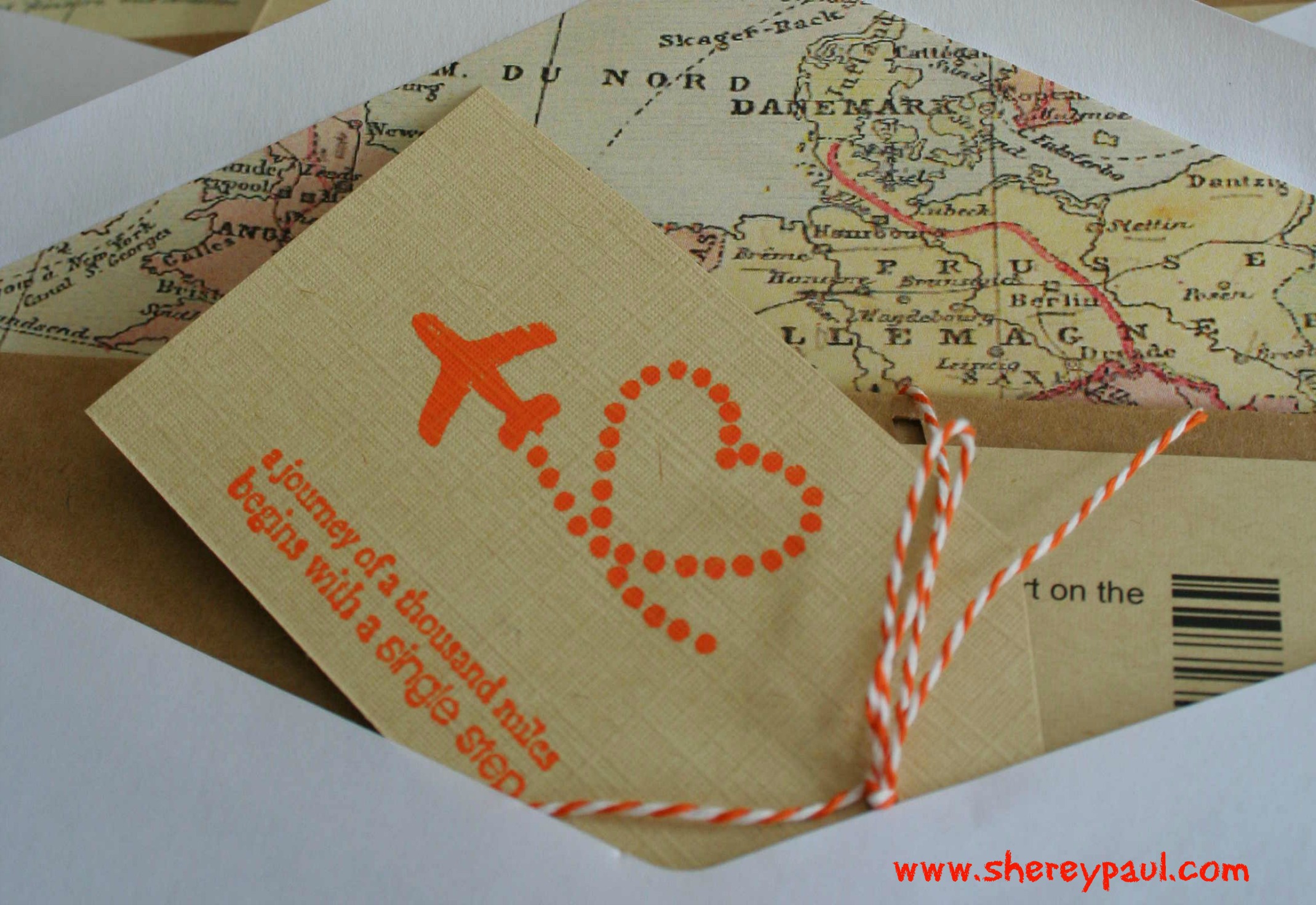 xmas gifts for travellers kids can make: boarding pass
