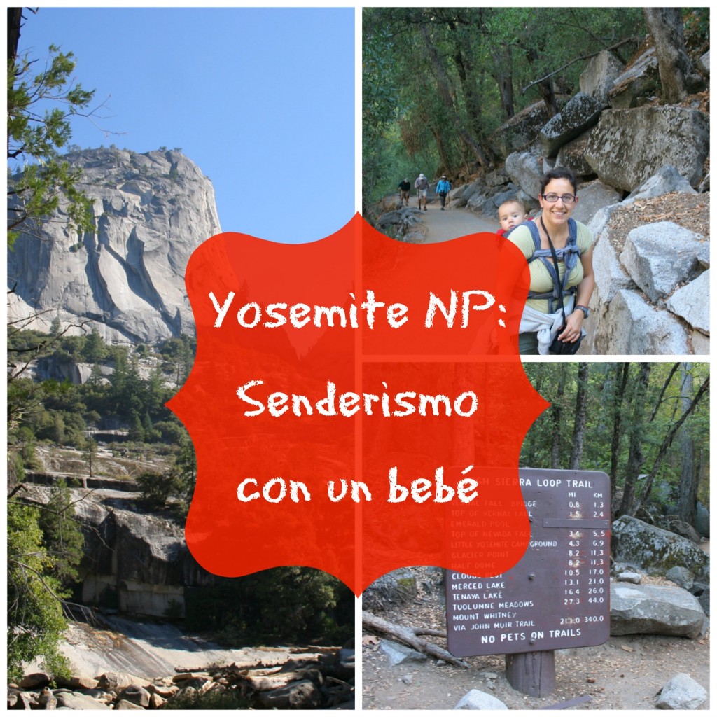 senderismo con un bebe en yosemite np