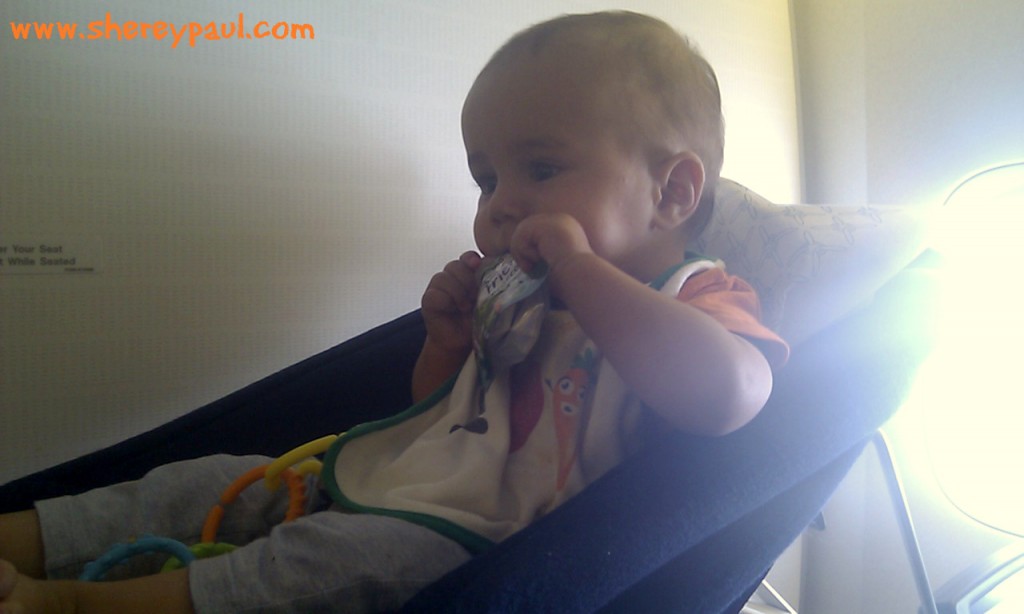 tips for travelling with a baby 6 to 12 months