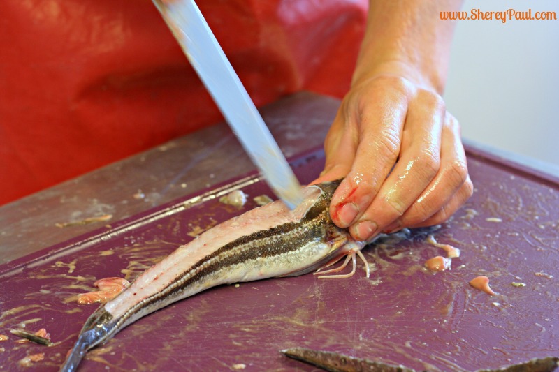 Filleting workshop at 't Ailand