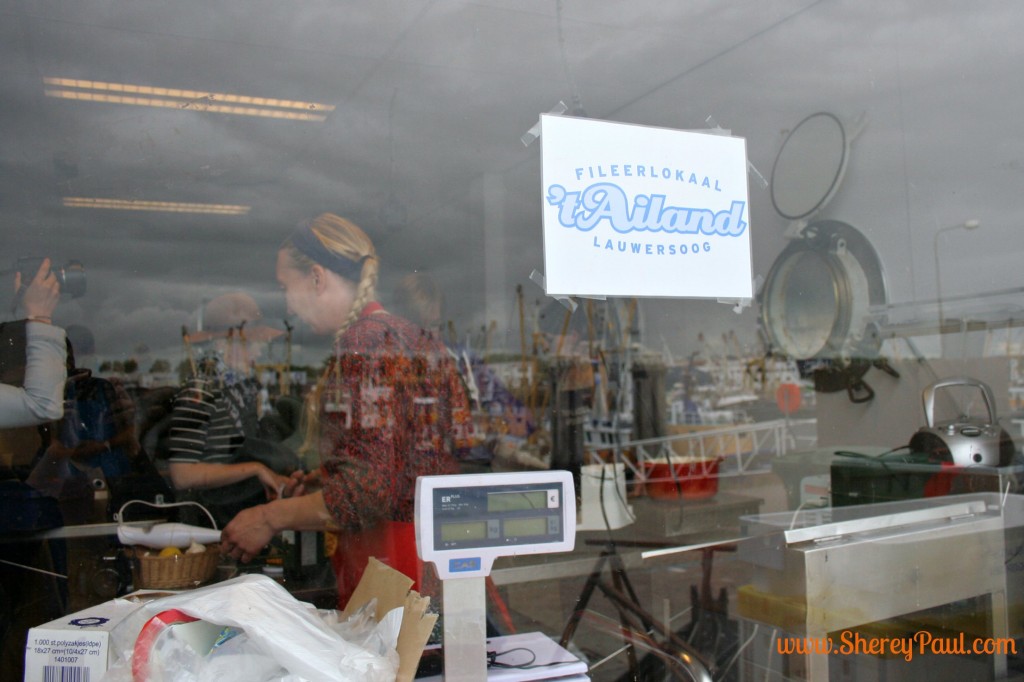 Filleting workshop at 't Ailand - filleting room