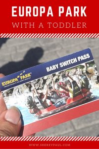 europa park with a toddler