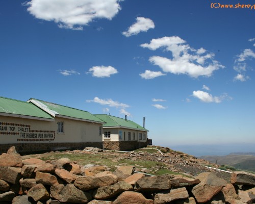 AtoZ: H is for Highest Pub in Africa, Sani Top Chalet - ww/mm
