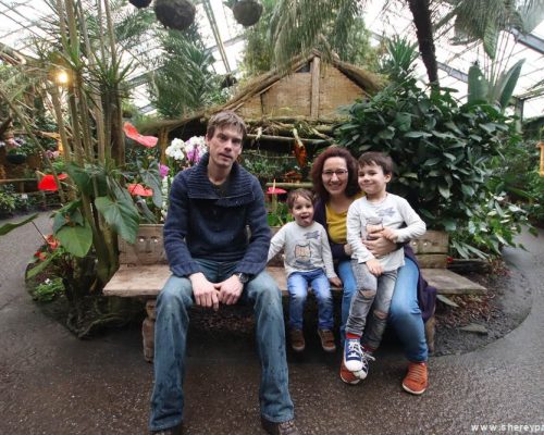 Orchideeën Hoeve met kinderen